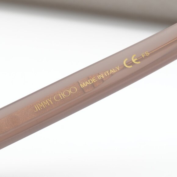 Jimmy Choo JC225 0FWM 00 Rectangle 52mm Eyeglasses - Transparent Nude - Picture 10 of 10